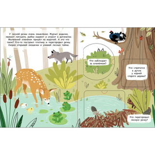 Кто в лесу живет. Книжка с окошками 4