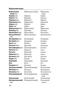 Популярный украинско-русский русско-украинский словарь с произношением 16