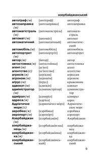 Популярный украинско-русский русско-украинский словарь с произношением 9