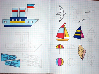 Как клетка помогла нарисовать все-все-все! 6