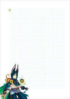 Блокнот с цитатами 'Genshin Impact Ризли' А3, 56 листов 5