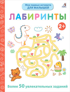 Лабиринты. Мои первые активити-книжки, 2+ 1