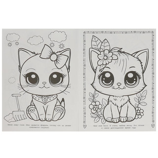 Раскраска Забавные котята, 16 стр. Умка 978-5-506-09245-2 3