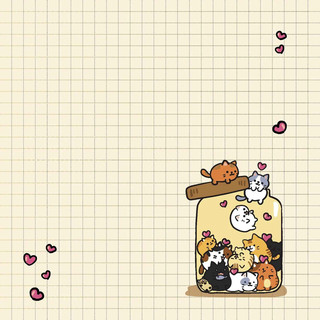 Блокнот с котами Теплые коты исполняют мечты (голубой) 3