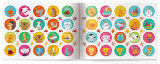 IQ игры с наклейками. Весёлые времена года 4-7 лет 4