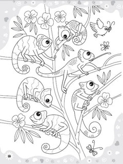 Арт-терапия в картинках. Переполох в зоопарке 9