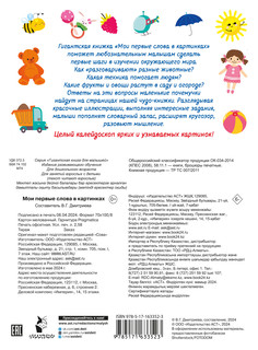 Мои первые слова в картинках 2