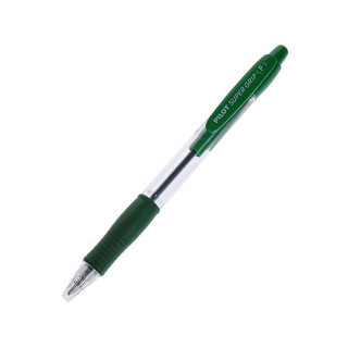 Ручка шариковая Pilot 'Supergrip', автоматическая, цвет: зеленый