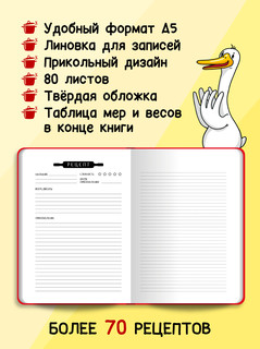 Книга для записи трендовых рецептов, Myart 2