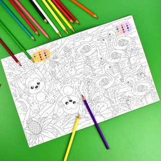 Раскраска по номерам 'Зверушки' 2