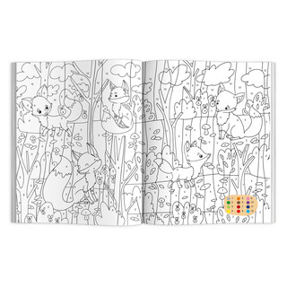 Раскраска по номерам 'Зверушки' 4