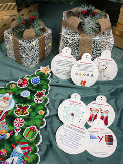 Адвент-календарь с карточками 'Ёлка. Обратный отсчет' артикул АК-7514 5