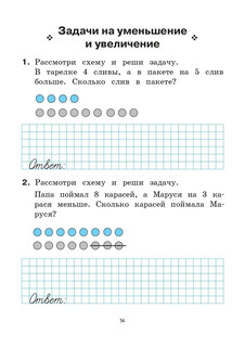 Математика, 1 класс, тренажер. Все темы курса, ФГОС 6