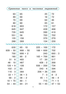 Математика, 4 класс, тренажер. Все темы курса 5