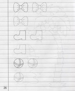 Рабочая тетрадь Дошкольные прописи в линию, часть 1 3