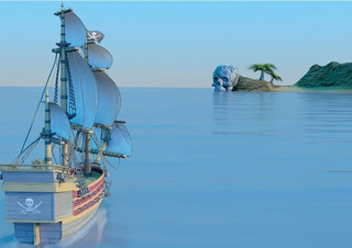 Моя книга пиратов (более 500 наклеек) 3