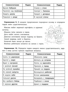 Падежный тренажер. К школе готов! 5