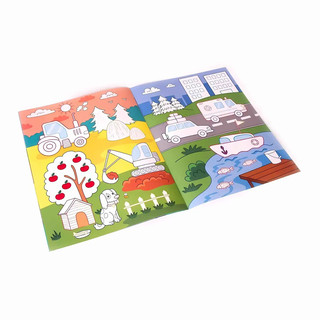 Первые машинки. Раскраска для самых маленьких 3