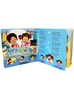 Занимательная гигиена, ЗОЖ для малышей, Виммельбух с окошками 2