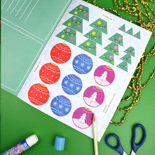 Новогодние открытки 3D, Серия Вырезаю, Клею, Раскрашиваю 3