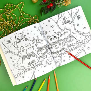 ЗаМУРРчательного года! Серия Раскраска с котиками 2