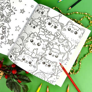 ЗаМУРРчательного года! Серия Раскраска с котиками 3