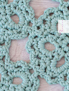 Интерьерное вязание. Современные ковры, салфетки и подушки 4