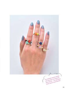 Бисер. Японская коллекция. Колечки и другие аксессуары 12