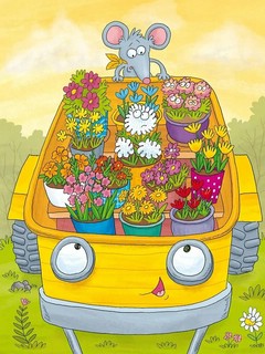 Маленький Оранжевый Трактор 3