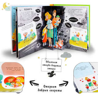 Человек и его эмоциии: Энциклопедия с окошками 3