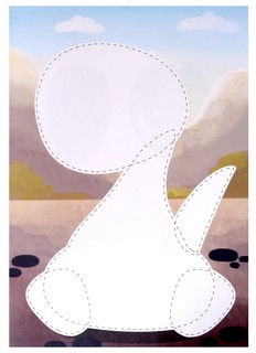 Большие аппликации для малышей: Для мальчиков 3