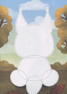 Большие aппликации для малышей 'Животные' 3