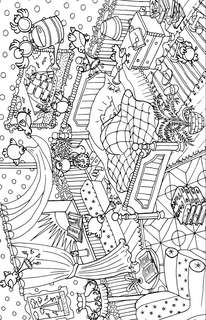 Волшебник страны Оз. Раскраска на поиск предметов 3