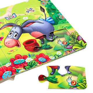 Песенки Винни-Пуха, Книжка с пазлами 4