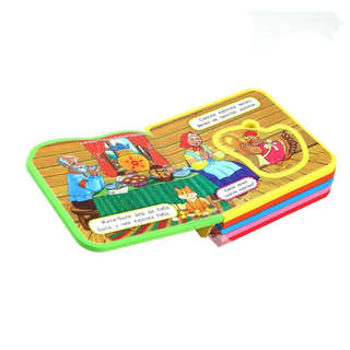 Курочка ряба, Книжка с мягкими пазлами 3