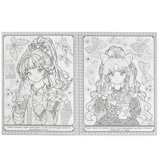 Арт-раскраска 'Аниме-вселенная' 4
