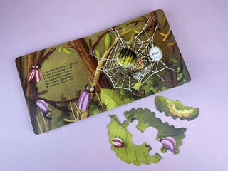 Животные: Кто с тобой играет в прятки? Книга с пазлами 4