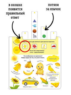 Книга-тренажер: Изучаем слова, цвета и формы 2