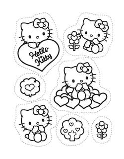 Hello Kitty: стикербук 9