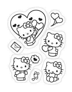 Hello Kitty: стикербук 3