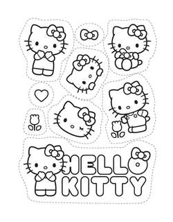 Hello Kitty: стикербук 4