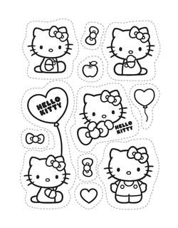 Hello Kitty: стикербук 7