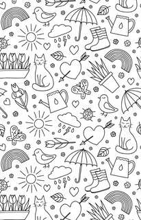 Замурчательная терапия, Раскраски антистресс 8