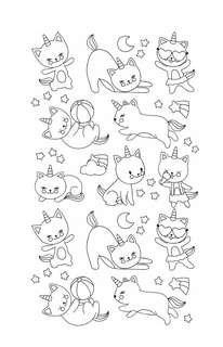 Замурчательная терапия, Раскраски антистресс 11