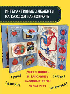 Знакомься: твое тело, Детская интерактивная энциклопедия про тело человека 3
