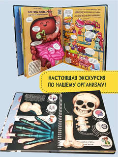 Знакомься: твое тело, Детская интерактивная энциклопедия про тело человека 5