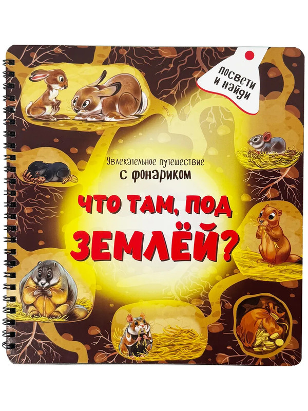 Что там, под Землёй? Виммельмух с фонариком