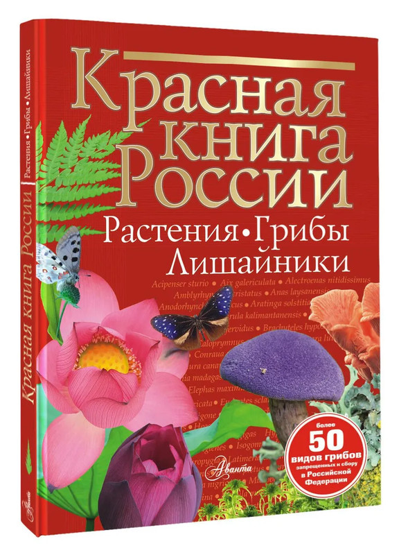 Красная книга России: Растения, Грибы, Лишайники