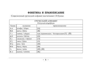 Все правила греческого языка 5