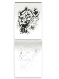 Мои скетчи: книжка-раскраска (животные) 9